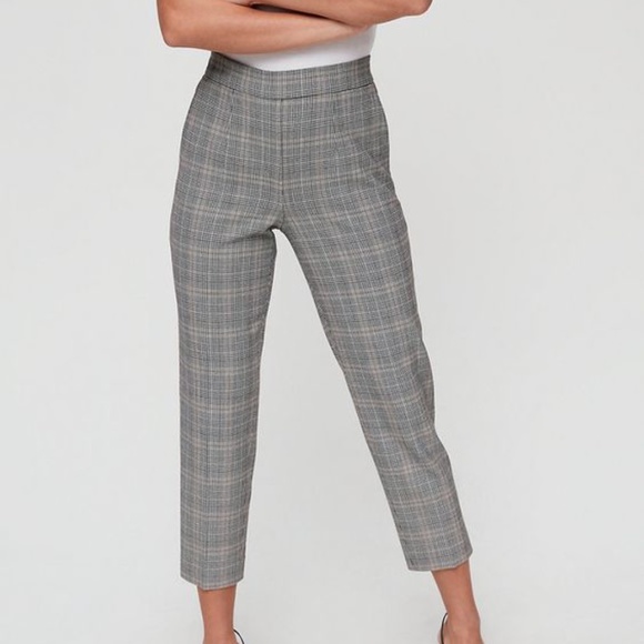 Babaton Pants - Aritzia // Babaton Conan Plaid Pants
